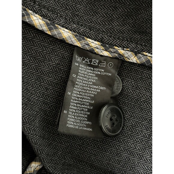 MISSES LOGG LABEL OF GRADED GOODS BY H&M GREY COTTON BLAZER‎ SIZE S WOMEN'S - Picture 5 of 11